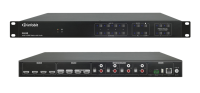 Матричный коммутатор Infobit [iMatrix H44AM] HDMI 4K60, 4х4, 3840x2160/60 Гц; 4 цифровых аудиовыхода SPDIF, 4 аудиовыхода Toslink с поддержкой Audio Matrix/Downscaling/AOC