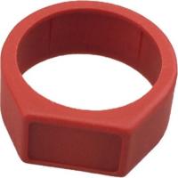 Кольцо Neutrik XCR-2 (Red) с площадкой для нанесения маркировки