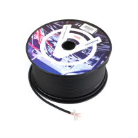 Кабель AuraSonics DMX512 [DMX, Ø 6мм, 24AWG, 0.23мм², бухта 100м, черный]