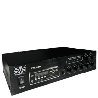 Микшер-усилитель SVS Audiotechnik STA-60M [трансляционный, 100 В (4, 8, 16 Ом), 60 Вт, МР3, FM, Bluetooth]