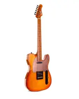 S-G27-MAX-HB Электрогитара, желтая, Luxars