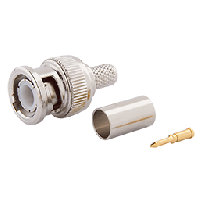 Kramer CCR-BNC-6(PACK-10)- Разъем BNC (вилка), под обжим, для кабеля 18 AWG, упаковка 10 шт.