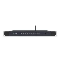 MagicQ Rack
                MagicQ Rack — это небольшая версия консоли MagicQ для установки в стойку предназначенная для инсталляций.
10 кнопок сцен.
24 потока DMX(Возможность расширения до 48).
2 DMX (RDM) выхода.
Встроенный Wi-FI модуль.
Порт Network.
M