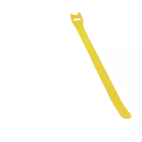 MEZ221-Y Molded EZ-Tie Cable, yellow стяжка-хомут желтая, 10 шт KUPO
