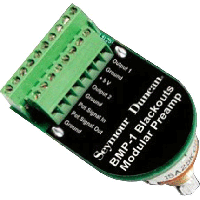 SEYMOUR DUNCAN BMP-1 Long PREAMP потенциометр с активным предусилителем Blackout, длинная ось