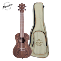 Bamboo bu-26 boc q sale  bocote line укулеле тенор с звукоснимателем, с чехлом, цвет натуральный