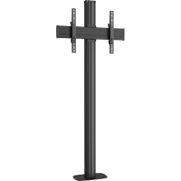 Vogels FM1864 Black- Напольный стенд для дисплея диагональю 39–55'' с фиксацией к полу, VESA до 400x400 мм, макс. нагрузка 80 кг