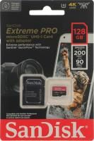 Карта памяти SanDisk Extreme Pro microSDXC SDSQXCD-128G-GN6MA 128GB A2 V30 U3 C10