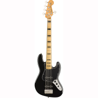FENDER SQUIER CV 70s JAZZ BASS V MN BLK 5-струнная бас-гитара, цвет черный