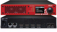 Lightware [ubex-pro20-hdmi-f100 red 2xcat] конфигурируемый приемник/передатчик не сжатого 4k/uhd@60гц (4:4:4) видео по ip, 20 гбит/с по одной или двум кабелям витой пары (10 гбит/с каждsq). в комплекте два 10 гб sfp+ rj-45.