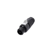 Adam hall k4csf4blk - разъем спикерный speakon (f) 4-pole, черный