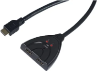 FO-372 Двунаправленный HDMI селектор. 2 входа, 1 выход. Кабель 50 см