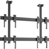 Vogels C2215 Black- Потолочное крепление для видеостены 2х2 из дисплеев 42–55'', макс. нагрузка 160 кг