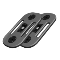 HK AUDIO DFP (Double Flange Plate) only for LTS (2pcs) Адаптер сабвуфера для возможности установки двух штанг сабвуфер-сателлит. Поставляется парами.