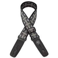 LIS-070-CC Retro series Ремень для гитары с блокировой, Lock-It Straps, D'Andrea
