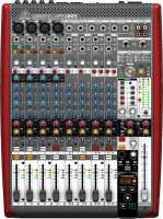BEHRINGER UFX1204, микшер, USB/Firewire интерфейс (16 in, 4 out), 12 входов, 4 шины, процессор эффектов, 16-канальный рекордер
