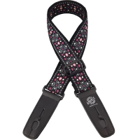 LIS-072-DR Retro series Ремень для гитары с блокировой, Lock-It Straps, D'Andrea