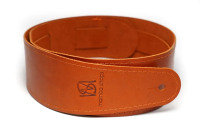 MB6061-115-3 Ремень для гитары, кожаный, рыжий, Mamba straps