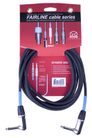 Superlux SFI3RR инструментальный кабель 3 м, угловой джек - угловой джек