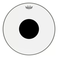Remo CS-0318-10 Controlled Sound Clear Black Dot пластик 18" для тома, с напылением, однослойный толщина 10-mil, с чёрным усиленным центром толщиной 5 mil. США