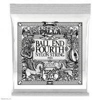 Ernie Ball 1524 4я струна для классической гитары.золотая оплётка, шарик, калибр .030