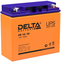 Аккумулятор герметичный свинцово-кислотный Delta HR 12-18