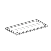 Платформа ИМЛАЙТ Пл90\12 2х1м HEXA Black [высота 90мм, фанера 12мм (HEXA), допустимая нагрузка 500 кг/кв.м.]