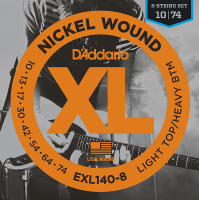 D'ADDARIO EXL140-8 - струны для 8-струнной электрогитары
