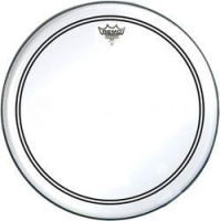 Remo p3-1322-c2  22"powerstroke clear, пластик для бас бараб. , прозрачн. с демп. кольцом, наклейка в комп