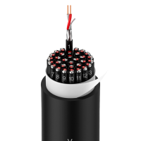 ROXTONE TCE32/100 (под заказ) Аудиокабель, диаметр 25мм., экран: 32x2x0,14 кв.мм, кол-во медн. жил в проводнике: 18х0,10мм, 100м.