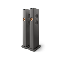 Напольные колонки KEF LS60 Wireless Titan Grey (#SP4017HA) [беспроводные (Wi-Fi, Apple AirPlay 2, Google Chromecast, Bluetooth), серый/титан]