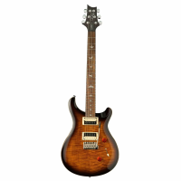 PRS SE Custom 24 Black Gold Sunburst электрогитара с чехлом, цвет черно-золотой санберст