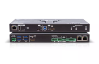 Lightware ucx-2x1-hc40, коммутатор taurus ucx 2x1 с usb-c (питание до 100 вт), hdmi 2.0 и usb 3.1. поддержка 4k uhd @ 60гц rgb 4:4:4 (18 гб/c). управление: 3 x lan, rs-232, gpio. датчик присутствия. функции управления помещением.