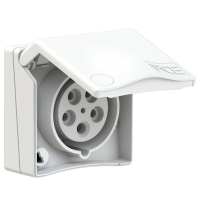 PCE Розетка встраиваемая 16А/400V/3P+N+E/IP44 845-6v