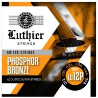 LU-12P Комплект струн для акустической гитары, Luthier