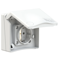 PCE Розетка настенная 16A/250V/2P+E/IP44 8430v