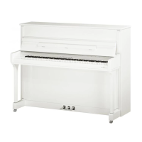 Пианино C. Bechstein Style A 124 белое, полированное