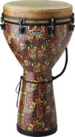 Remo dj-0018-lm  джембе 18"х28", цвет multi mask