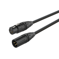 ROXTONE GMXX200/3 Кабель микрофонный (2x0,3mm2, D: 6.5мм), XLR(3P)(RX3F-BG) -  XLR(RX3M-BG), 3м., поставляется по 35шт. в коробке: 46х32х23см.