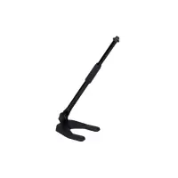 ECO MS037 Black Микрофонная настольная телескопическая стойка с чугунным основанием, Цвет: Черный, высота: 40-58см., Вес: 2,4 кг., Поставляется по 10шт. в коробке размером: 29x25x44cm