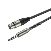 ROXTONE SMXJ220/6 Кабель микрофонный, MC002 (D: 6мм), XLR (3PF) -  6.3mm JACK (S), 6м