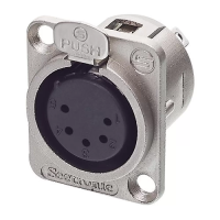 Seetronic K5F2C Панельный разъём XLR тип D, "мама", 5-контактный