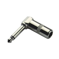 Nordfolk ncj5313  кабельный разъем 6.35 мм mono jack (ts), угол 90°, металл