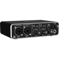 Звуковая карта BEHRINGER UMC202HD [USB, 2входа, 2 выхода, микр. предусилитель MIDAS,24-Bit/192 kHz]