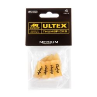 Dunlop 9072p ultex gold 4pack  когти на большой палец, средние, 4 шт.