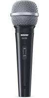Shure sv100-wa. вокальный электродинамический микрофон shure с переключателем, кабелем xlr - 6.3 мм trs (jack), держателем и чехлом