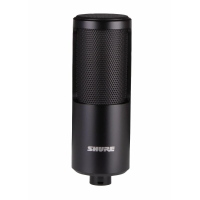 SHURE SM4-K - SM4 MIC, BLACK W/ HARD MOUNT - конденсаторный микрофон с двойной диафрагмой и кардиоидной диаграммой направленности.