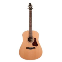Seagull s6 original slim  акустическая гитара dreadnought, массив кедра/ дикая вишня