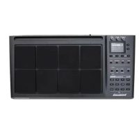 OKTO A Электронные барабанные восьмизонные мультипэды с двумя педалями. TFT LCD-дисплей, 408 звуков,, шт