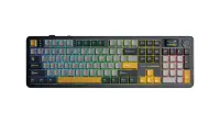 Клавиатура AULA F108 Pro Gray-Yellow Reaper Switches